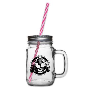 Gorilla Muscles Workout Fitness - Bocal à boisson - transparent - Droite