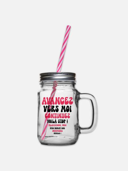 Humour Super Cadeau Pour Infirmière - Bocal à boisson - transparent