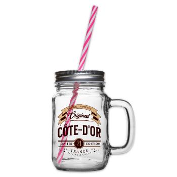 Vintage Côte-d'Or Département France - Bocal à boisson - transparent - Droite