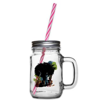 Jazz - Henkelglas mit Schraubdeckel - Klar - Rechts