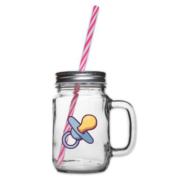 Baby Essential - Henkelglas mit Schraubdeckel - Klar - Rechts