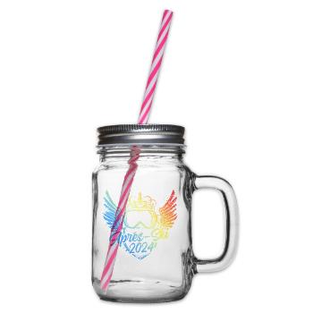 Après-ski 2024 Coloré - Bocal à boisson - transparent - Droite