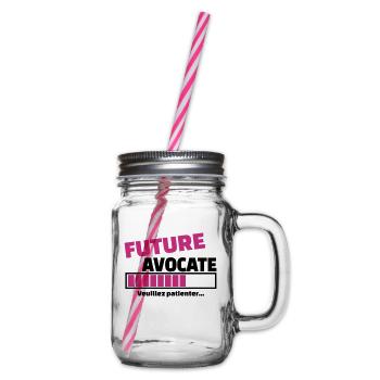 future avocate - Bocal à boisson - transparent - Droite