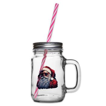 Père Noël - Bocal à boisson - transparent - Droite