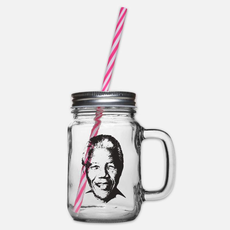 Nelson Mandela - Bocal à boisson - transparent