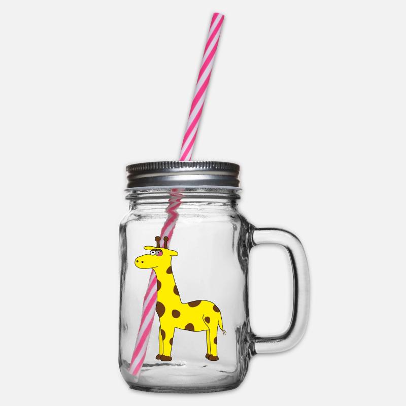 Girafes - Bocal à boisson - transparent