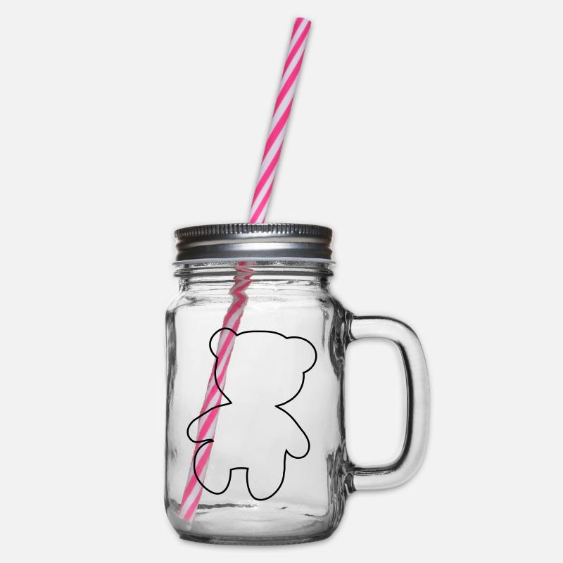 nounours - Bocal à boisson - transparent