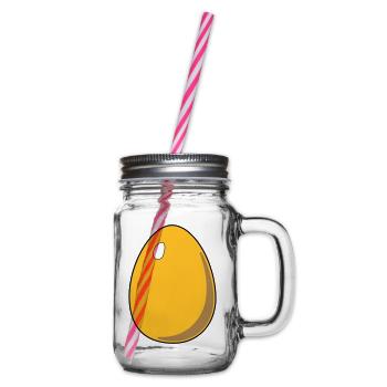 Oeuf - Bocal à boisson - transparent - Droite