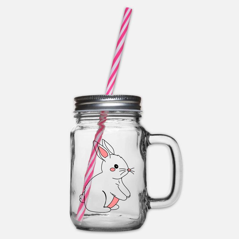 Lapin - Bocal à boisson - transparent