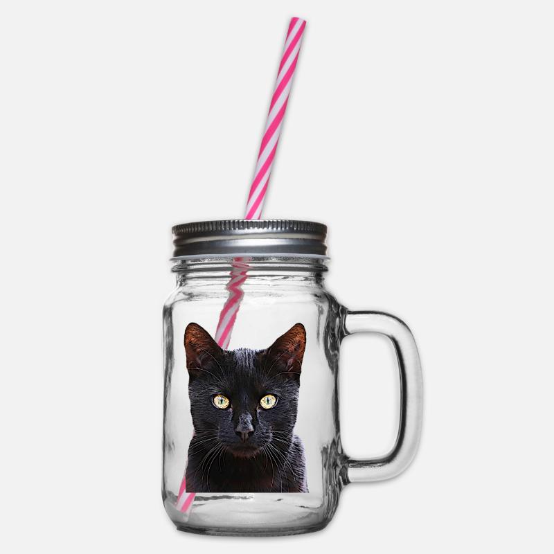 Chat chat cat cats - Bocal à boisson - transparent