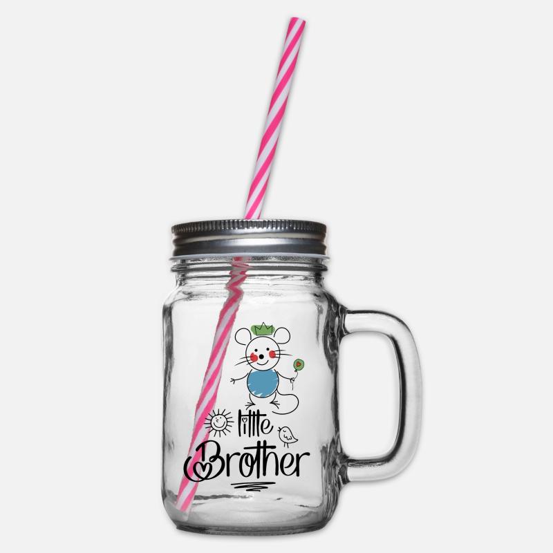 Petit frère - Bocal à boisson - transparent