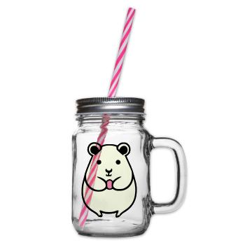Hamster Mignon Animal Rongeurs Animaux Pet Vector 2 - Bocal à boisson - transparent - Droite