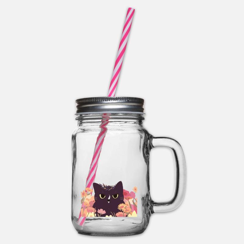 Chat - Bocal à boisson - transparent
