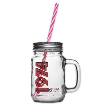 1974Limited Edition - Henkelglas mit Schraubdeckel - Klar - Rechts