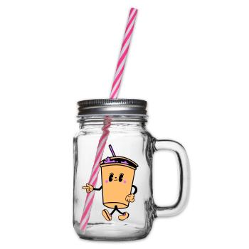 Boisson Dessin Animé - Bocal à boisson - transparent - Droite