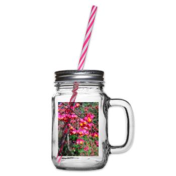 Spindle tree - Glass jar with handle and screw cap - clear - Right