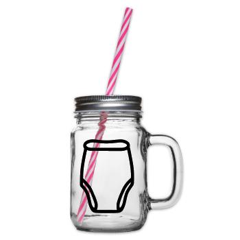 Schicht - Henkelglas mit Schraubdeckel - Klar - Rechts