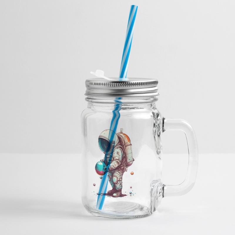 Easter Easter Bunny Easter Eve Easter Sunday Easter Egg Spring Glass jar with handle and screw cap