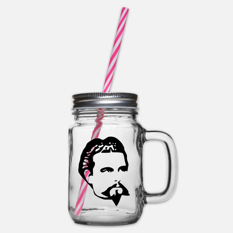Ludwig II - Henkelglas mit Schraubdeckel - Klar