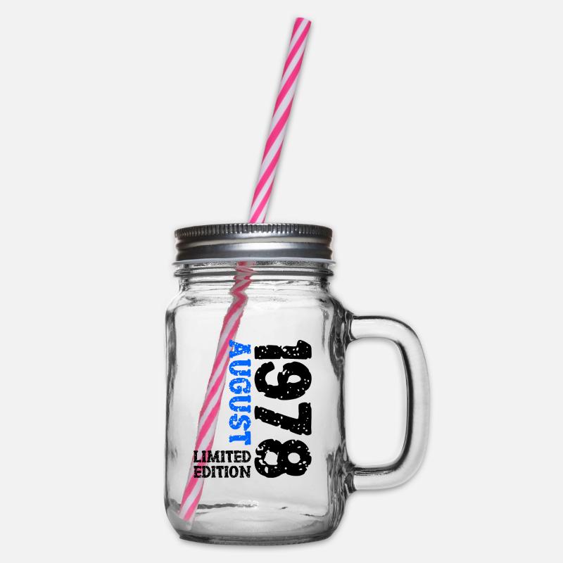 1978 Août Édition Limitée 45e Tenue d’anniversaire - Bocal à boisson - transparent