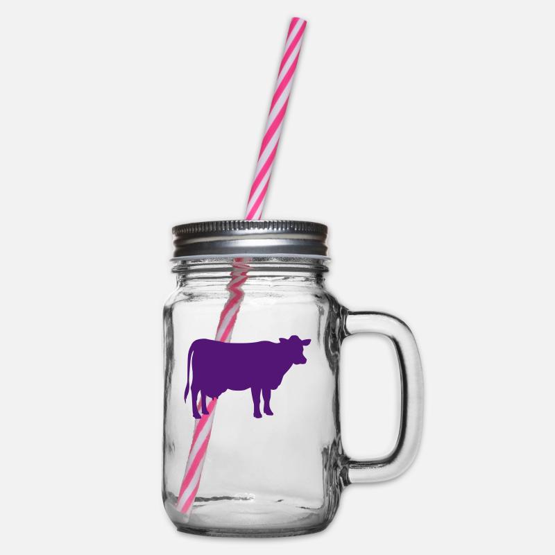Vache - Bocal à boisson - transparent