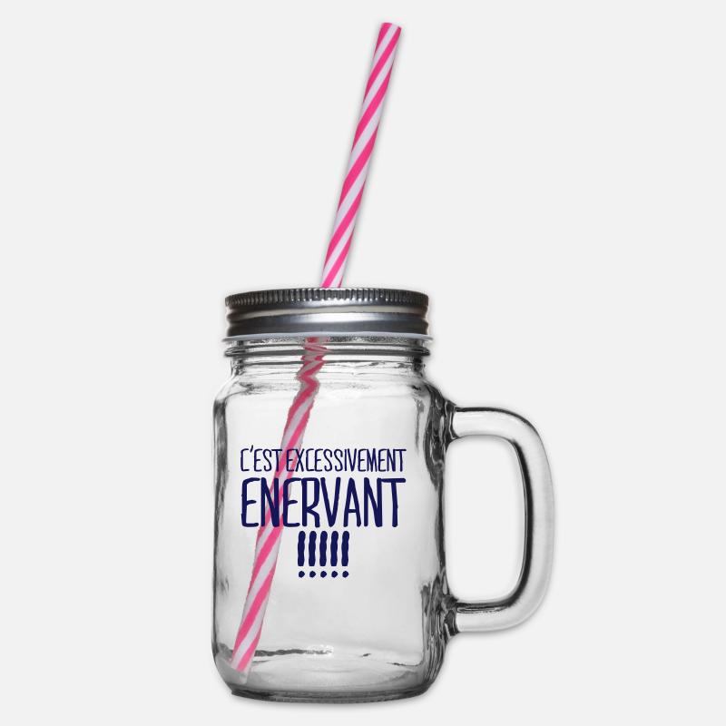 C'est excessivement énervant - Bocal à boisson - transparent