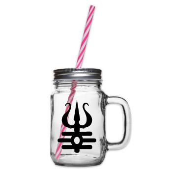 Shiva - Henkelglas mit Schraubdeckel - Klar - Rechts