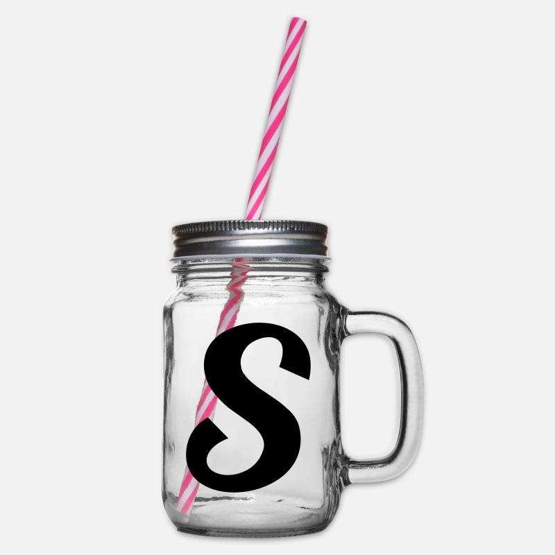 S - Henkelglas mit Schraubdeckel - Klar