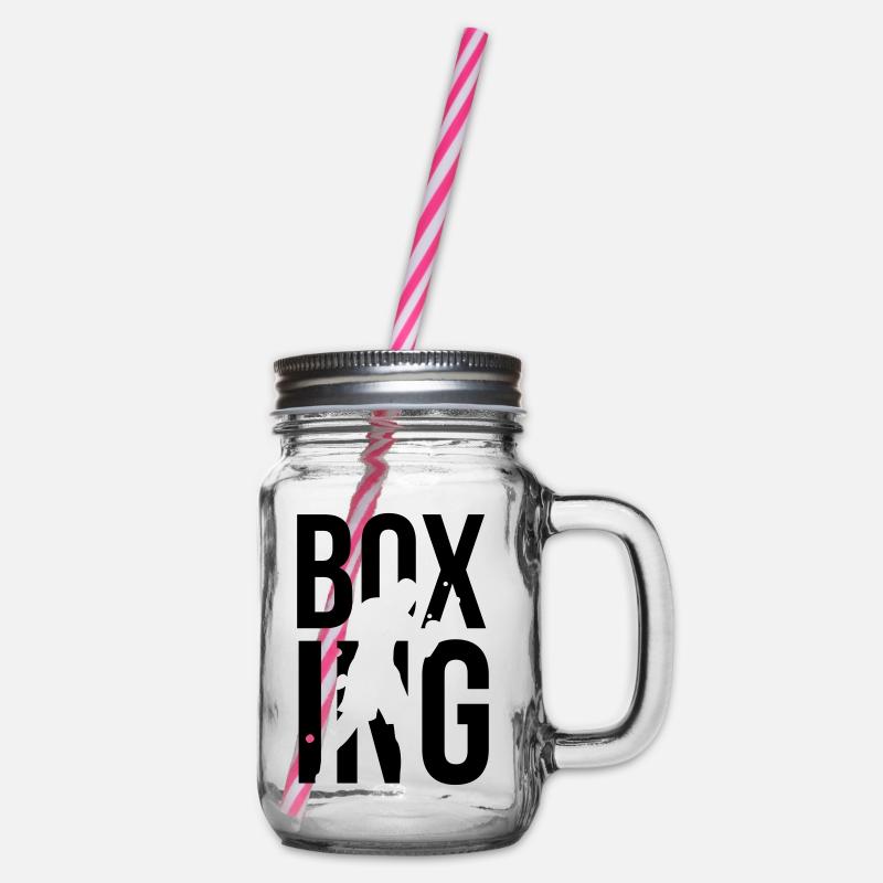 boxe - Bocal à boisson - transparent