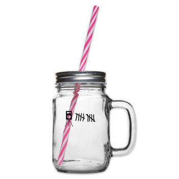 Speed Camera Highway Speed Tire Tuning - Glass jar with handle and screw cap - clear - Right