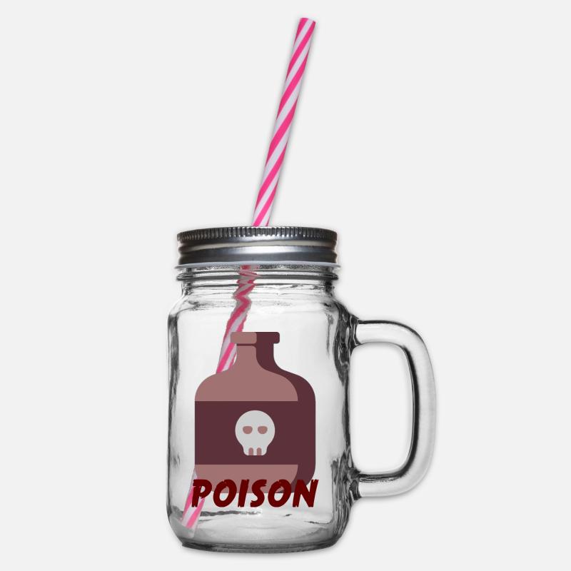Poison - Bocal à boisson - transparent