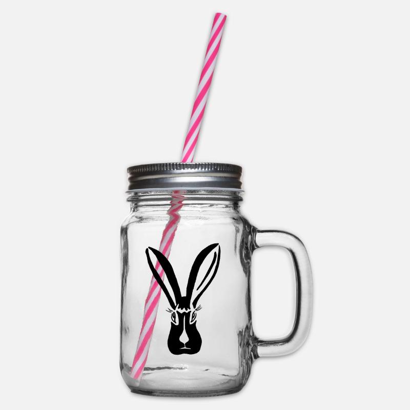 Année du Lapin 2023 - Bocal à boisson - transparent