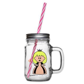 princesse amour - Bocal à boisson - transparent - Droite