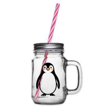 Pingouin - Bocal à boisson - transparent - Droite