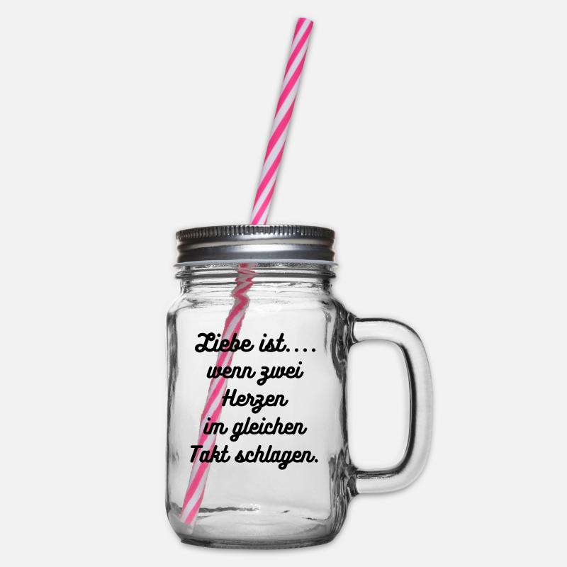 Proverbes L’amour est - Bocal à boisson - transparent