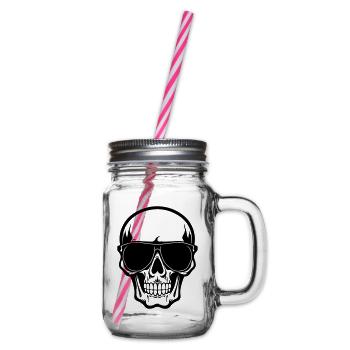 Skull Cool - Bocal à boisson - transparent - Droite