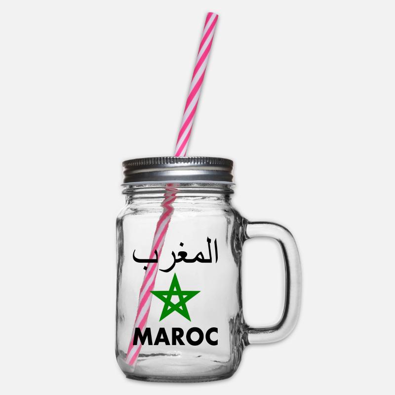 Maroc - Bocal à boisson - transparent