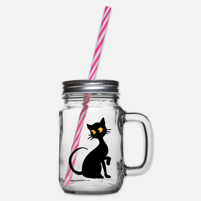 Chat - Bocal à boisson - transparent