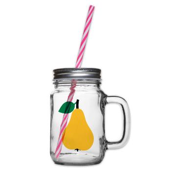 Birne - Henkelglas mit Schraubdeckel - Klar - Rechts