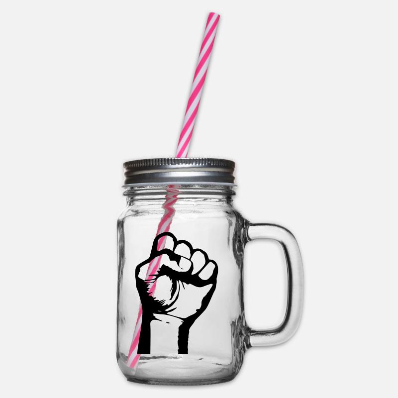 poing - Bocal à boisson - transparent
