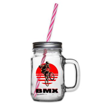 Vélo BMX - Bocal à boisson - transparent - Droite