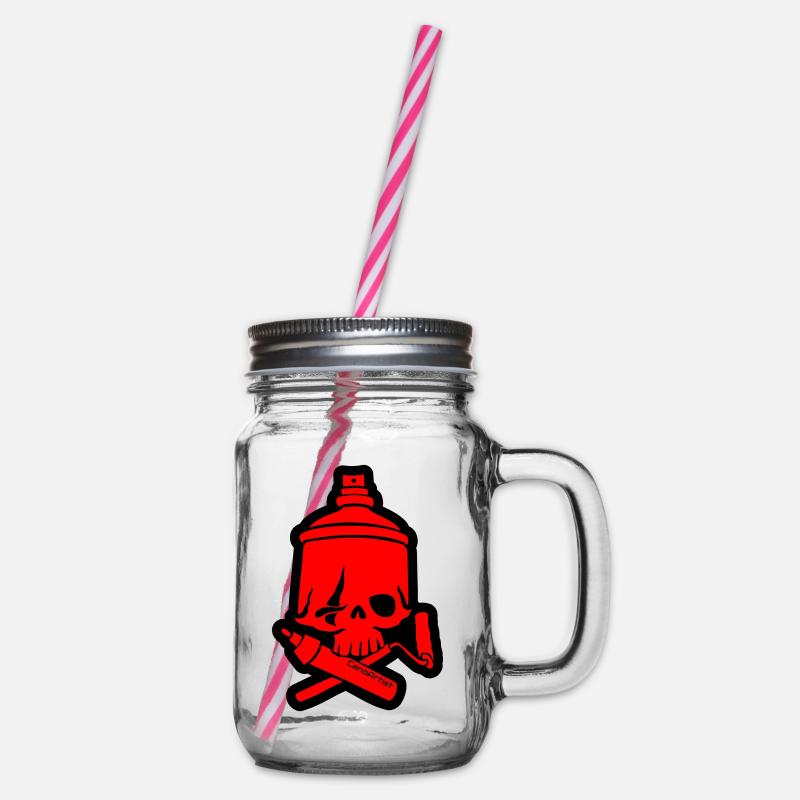 SkullCan Cano - Bocal à boisson - transparent