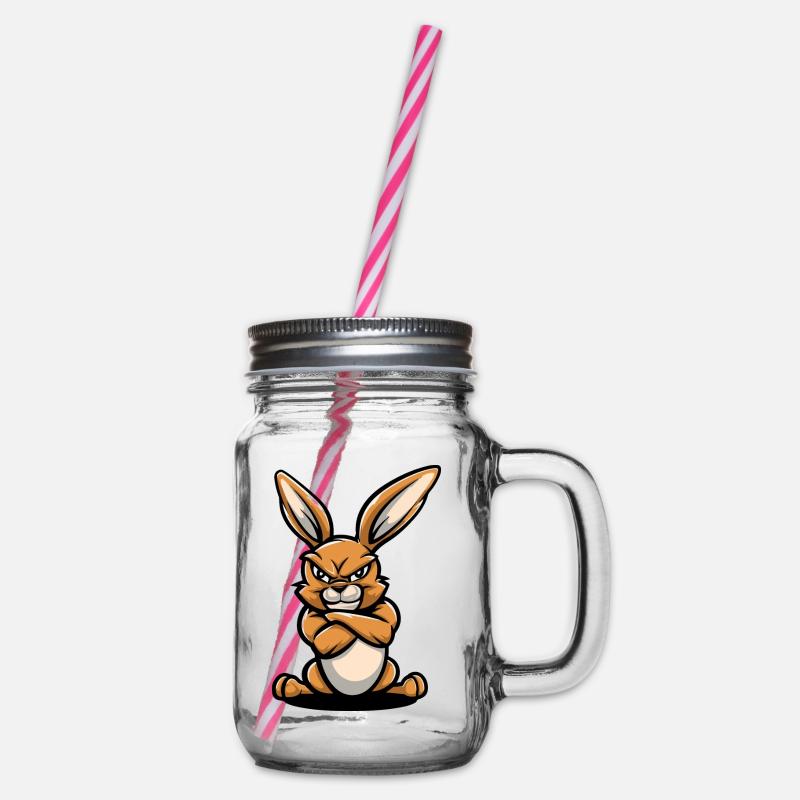 Bande dessinée Bunny - Bocal à boisson - transparent