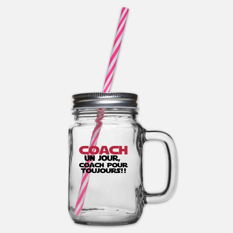 coach un jour - Bocal à boisson - transparent