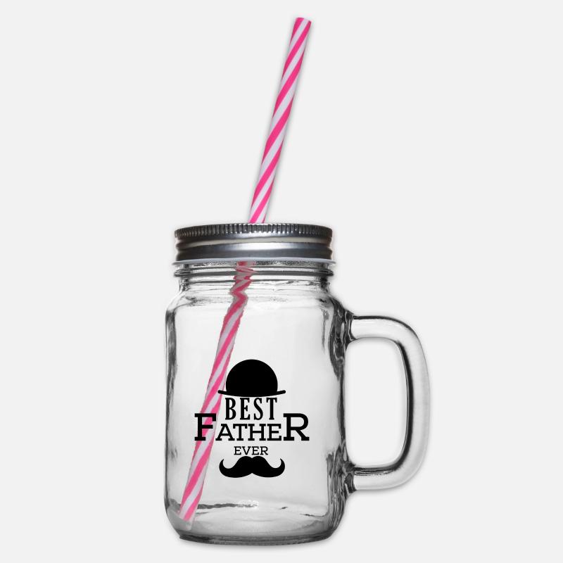 Best father ever - Bocal à boisson - transparent