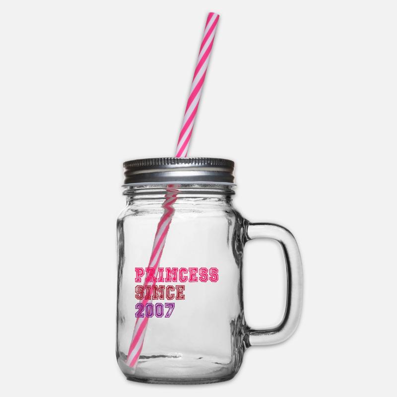 2007 Anniversaire Princesse - Bocal à boisson - transparent