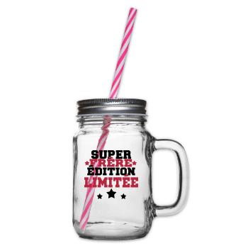 super frère édition limit - Bocal à boisson - transparent - Droite