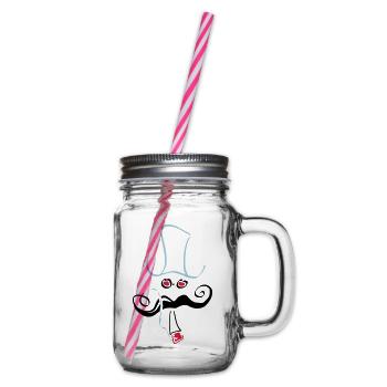 hipster_13.ai - Henkelglas mit Schraubdeckel - Klar - Rechts