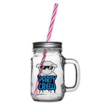 Party Crew Sheep - Bocal à boisson - transparent - Droite