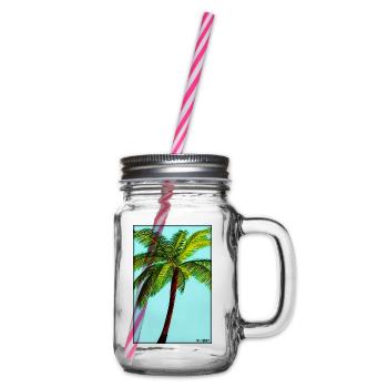 Palm Beach Holiday Summer Sun Sea Travel Holidays - Bocal à boisson - transparent - Droite